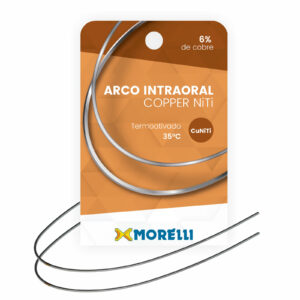 5062154 ARCO INTRAORAL COPPER NITI 35° SUP RETANG.(019X025) MORELLI