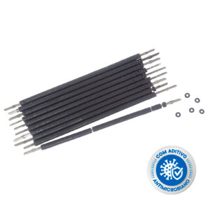 6003160 ELASTICO LIG.BENGALINHA ANTIMICROBIANO CINZA GRAFITE MORELLI