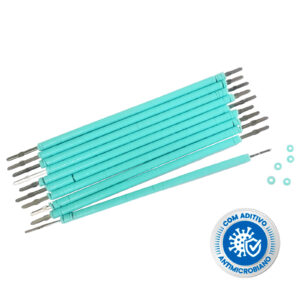 6003162 ELASTICO LIG.BENGALINHA ANTIMICROBIANO AZUL CARIBE MORELLI