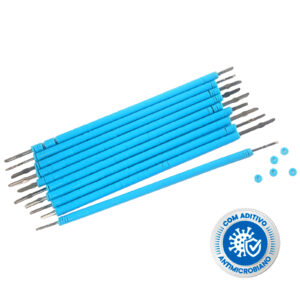 6003163 ELASTICO LIG.BENGALINHA ANTIMICROBIANO AZUL CEU MORELLI