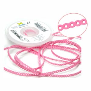 6005119 ELASTICO CORRENTE CURTO ROSA BEBE 1,5M MORELLI