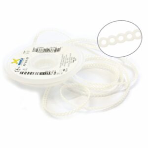 6005127 ELASTICO CORRENTE CURTO BRANCO RENDA 1,5M MORELLI