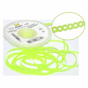 6005150 ELASTICO CORRENTE CURTO VERDE LIMAO CRISTAL 1,5M MORELLI