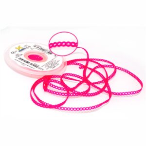 6005155 ELASTICO CORRENTE CURTO PINK CRISTAL 1,5M MORELLI