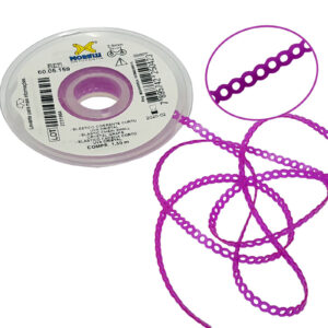 6005159 ELASTICO CORRENTE CURTO UVA CRISTAL 1,5M MORELLI