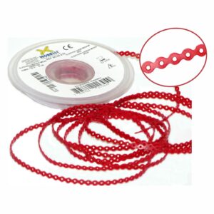 6005210 ELASTICO CORRENT MEDIO VERMELHO 1,5M MORELLI