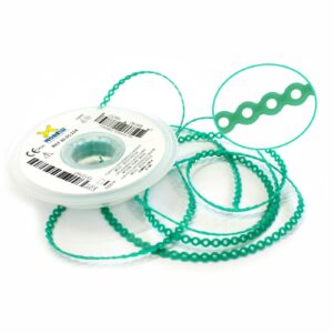 6005224 ELASTICO CORRENTE MEDIO VERDE PEROLA MORELLI