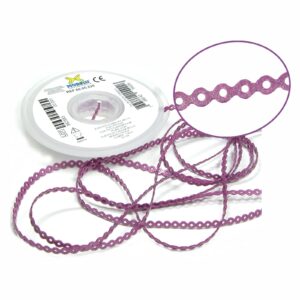 6005226 ELASTICO CORRENTE MEDIO ROSA PEROLA 1,5M MORELLI