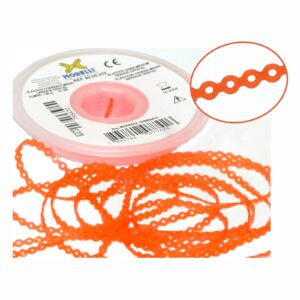 6005252 ELASTICO CORRENTE MEDIO LARANJA CRISTAL MORELLI