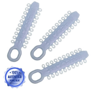 6006010 ELASTICO LIGADURA MODULAR PEARL BLUE MORELLI