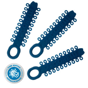 6006164 ELASTICO LIGAD.MODULAR ANTIMICROBIANO AZUL PETROLEO MORELLI