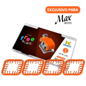 6011052 LIGADURA FREEWIRE P/ ROTH MAX LARANJA  MORELLI