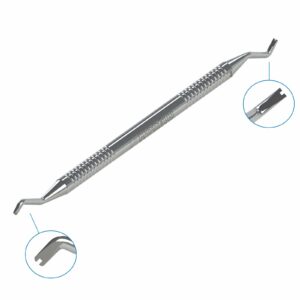 7502074 DOBRADOR DE FIO AMARRILHO COM PONTA CURVA MORELLI