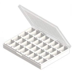 8002030 CAIXA P/BRAQ ORTODONTICOS BRANCA MORELLI