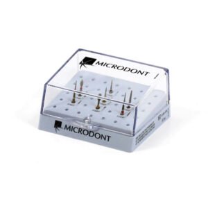 Kit de Brocas Diamantadas Para Acabamento Fino e Ultrafino - Microdont