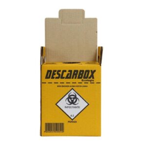 Coletor de Material Perfuro Cortante Descarbox Ecologic - Descarbox